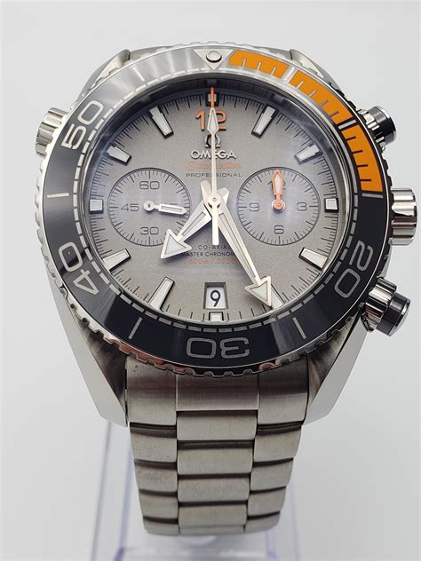 omega planet ocean titanium chronograph.